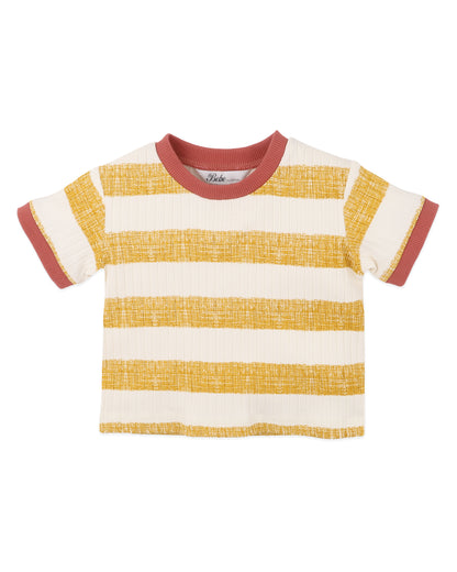 Sway Stripe Rib Tee (1 -5y)