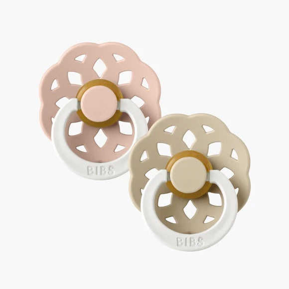 Bibs Dummies Boheme Glow Blush/Vanilla 2 pack