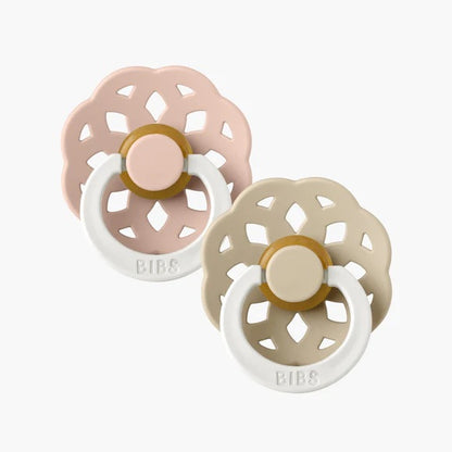 Bibs Dummies Boheme Glow Blush/Vanilla 2 pack