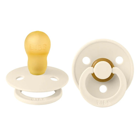 Bibs Dummies Ivory 2 pack