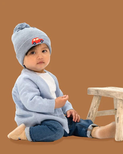 Organic Beanie - Storytime - Racer