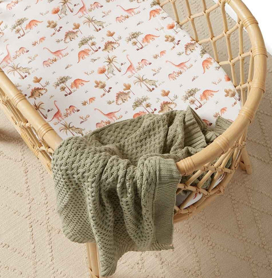 Diamond Knit Baby Blanket - Dewkist