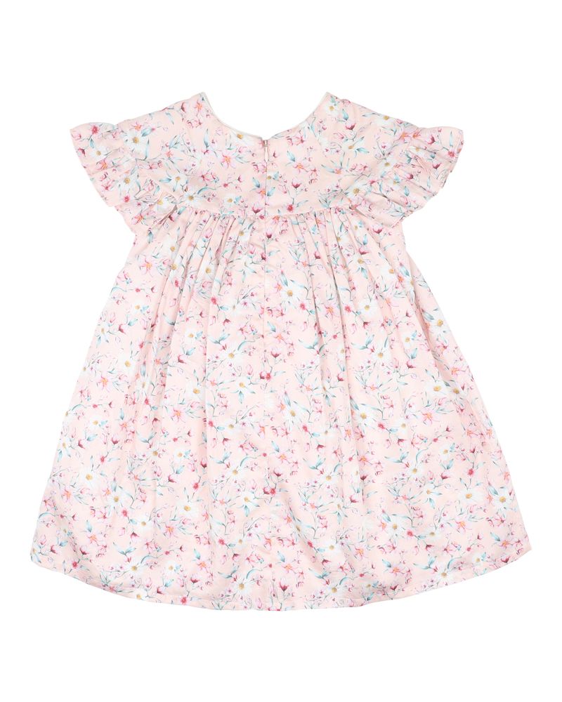 Zoe Frill Sleeve Dress 1-7y