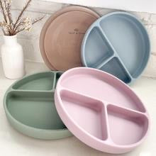 Divider Plate w/ Spoon (3 colour options)