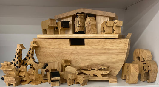Natural Timber Noah’s Ark