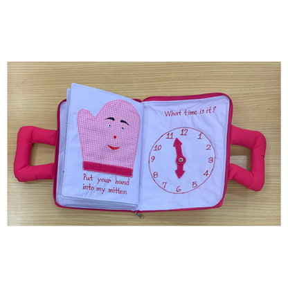 My Quiet Book - Fabric Book Pink