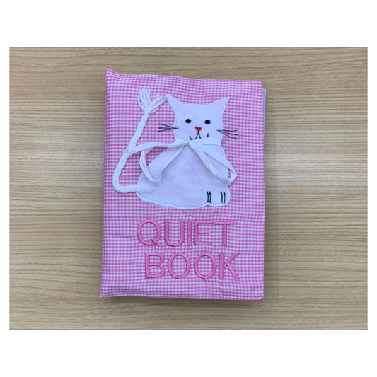 My Quiet Book Pink Gingham