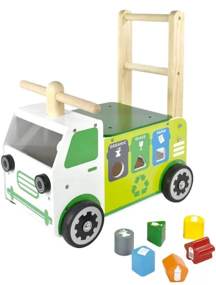 Walk And Recycle Truck
